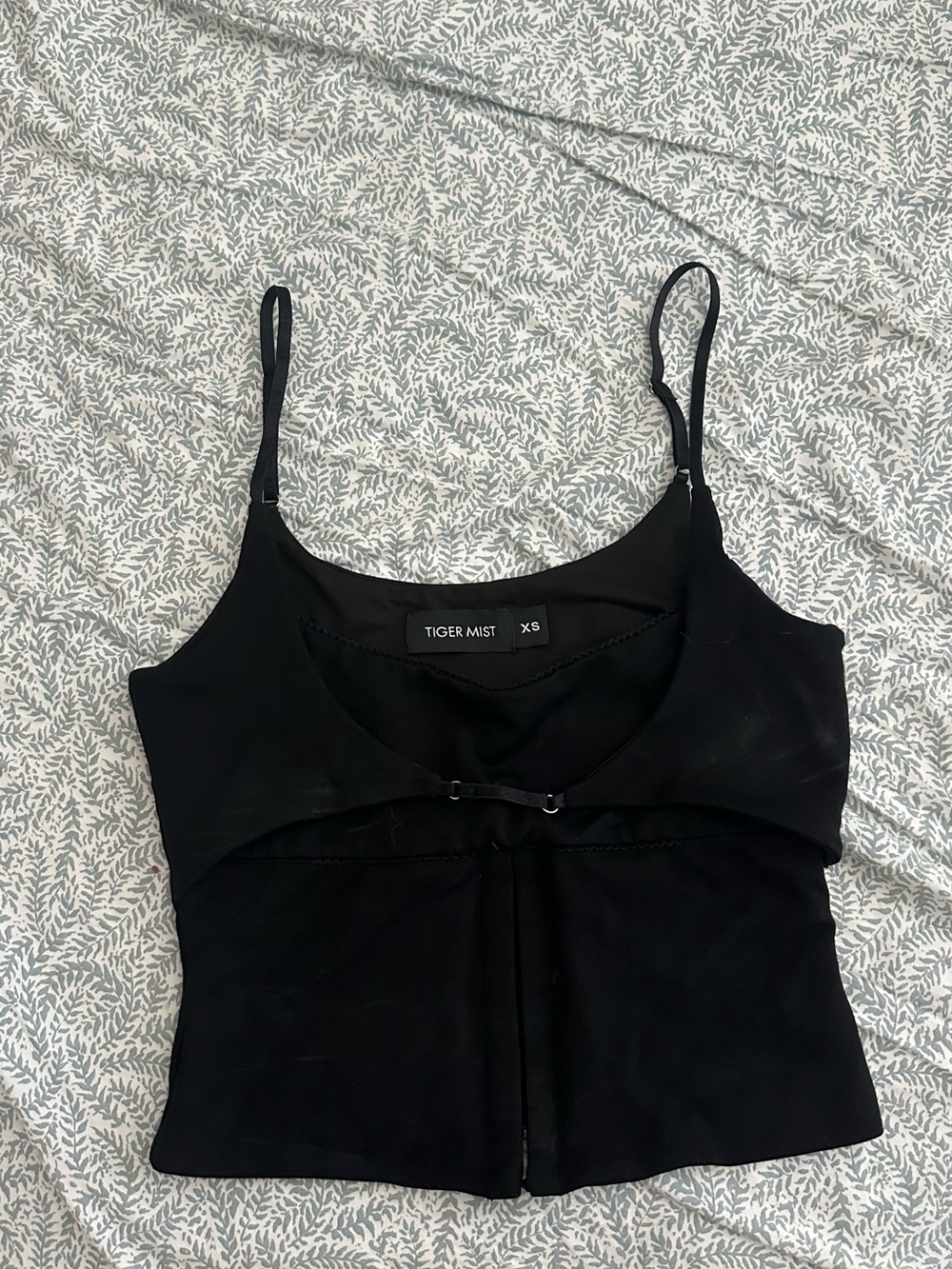 Tiger Mist Black Lined Cami Top